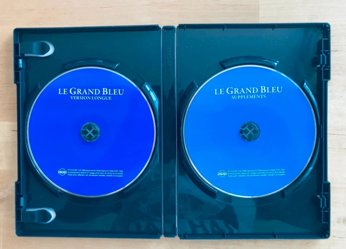 DVD The Big Blue by Luc Besson special edition 20th anniversary. – photo 2